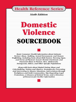 cover image of Domestic Violence Sourcebook